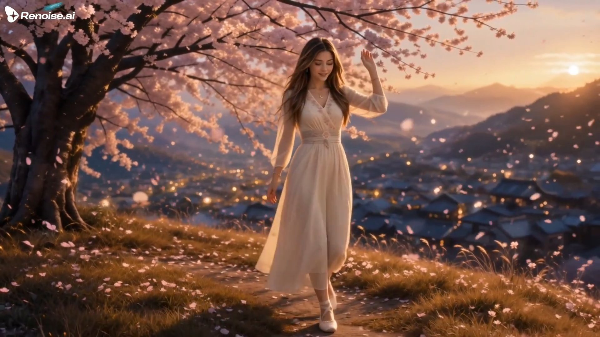 Cherry Blossom Letter — Work